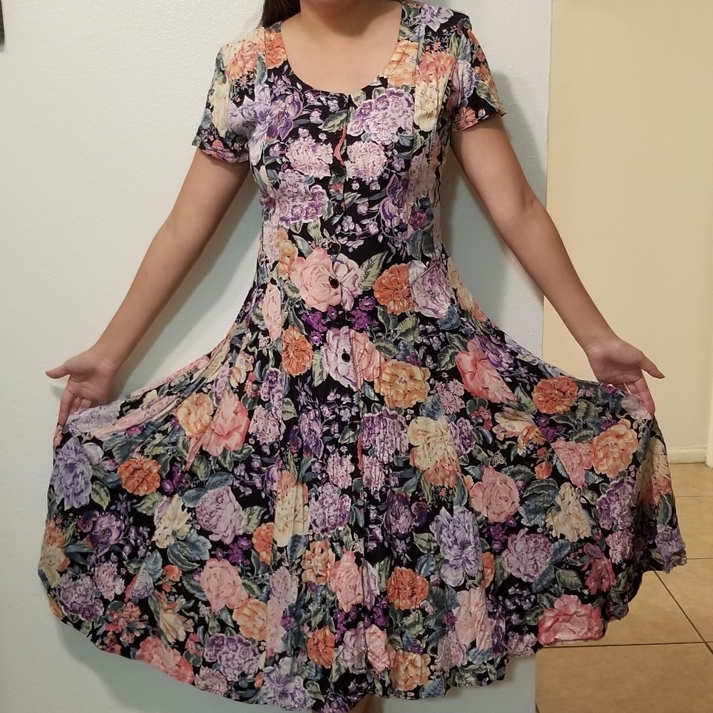 1980's Starina Vintage Dress
